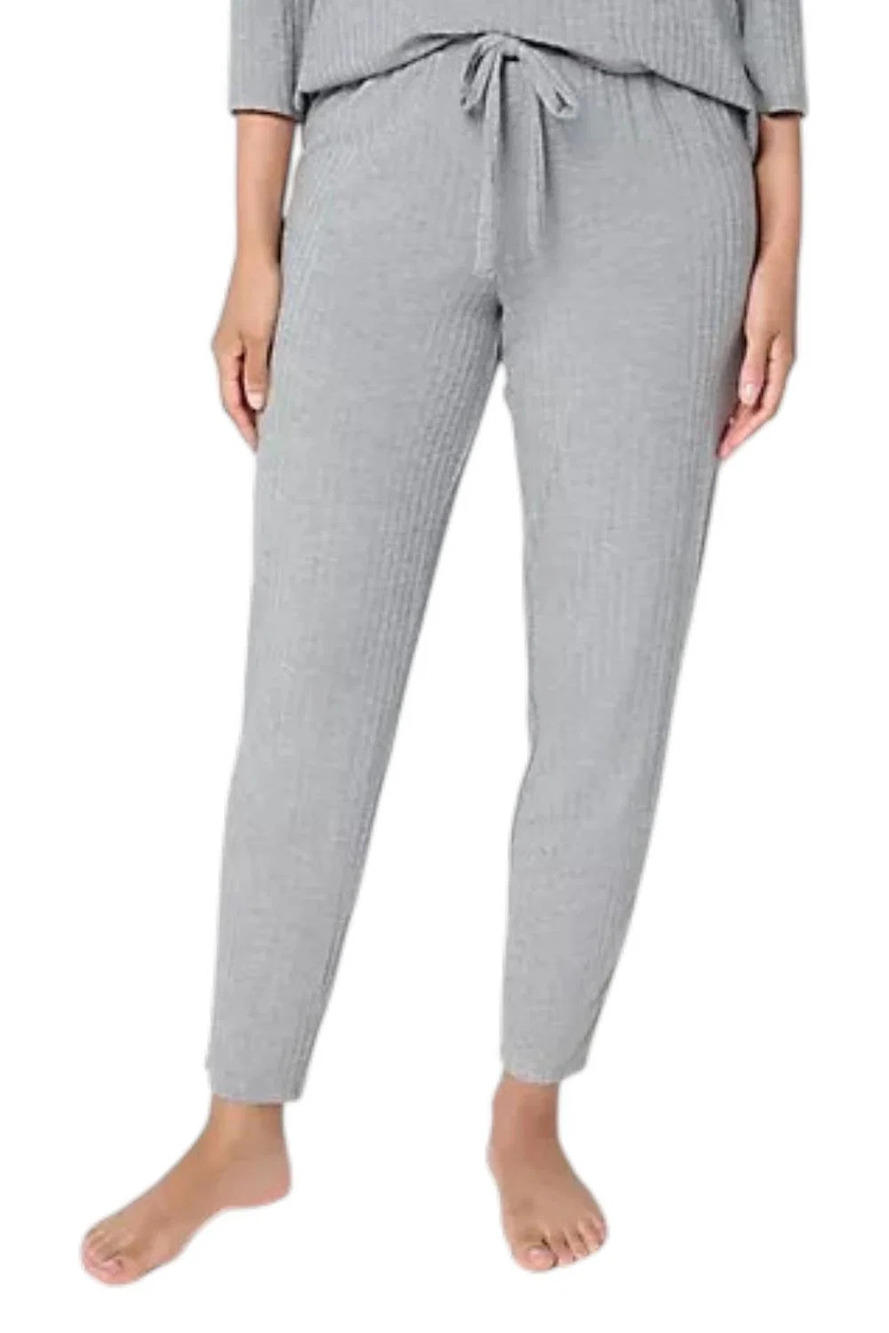 Modern Soul x Anybody Women's Radiant Tapered Ankle Pant Hthr Charcoal - Regular